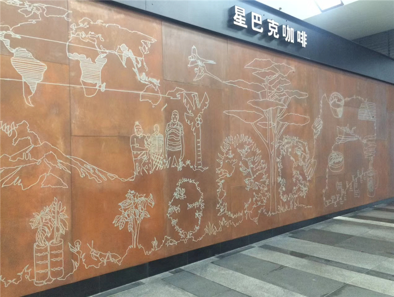 金华耐候钢幕墙